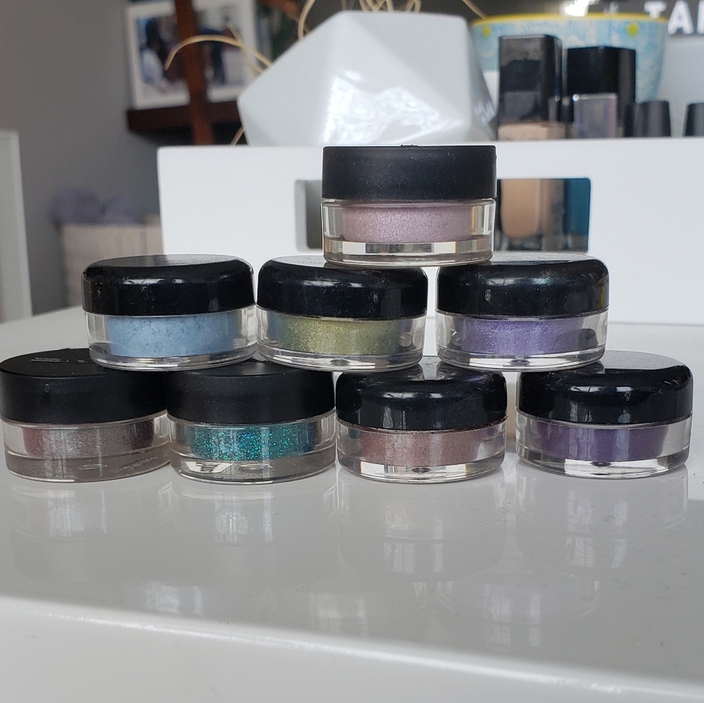 MAC Pigments (rubies, purples, blue-greens)